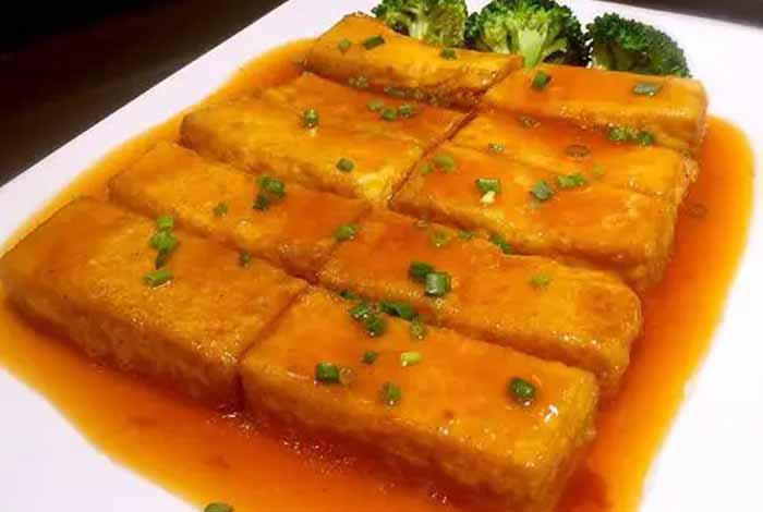 鲍汁豆腐